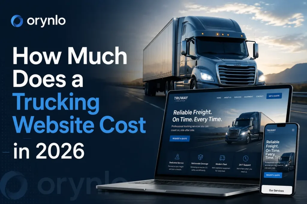 Trucking website pricing comparison for 2026