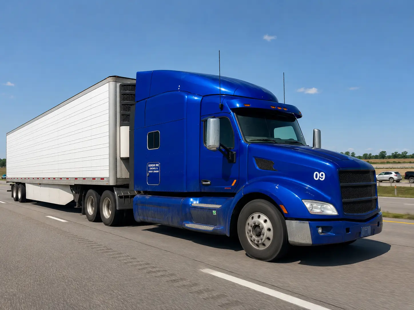 Gorshi Trucking: Reefer Carrier Website & Lead Generation