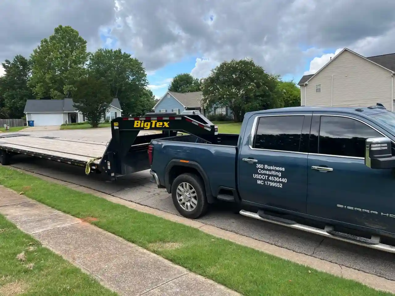 360 Business Consulting: Flatbed Hotshot Freight Website